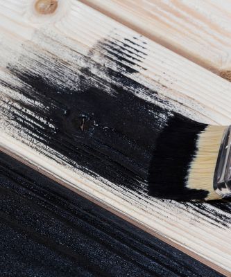 Peinture sur bois par Carmin Déco